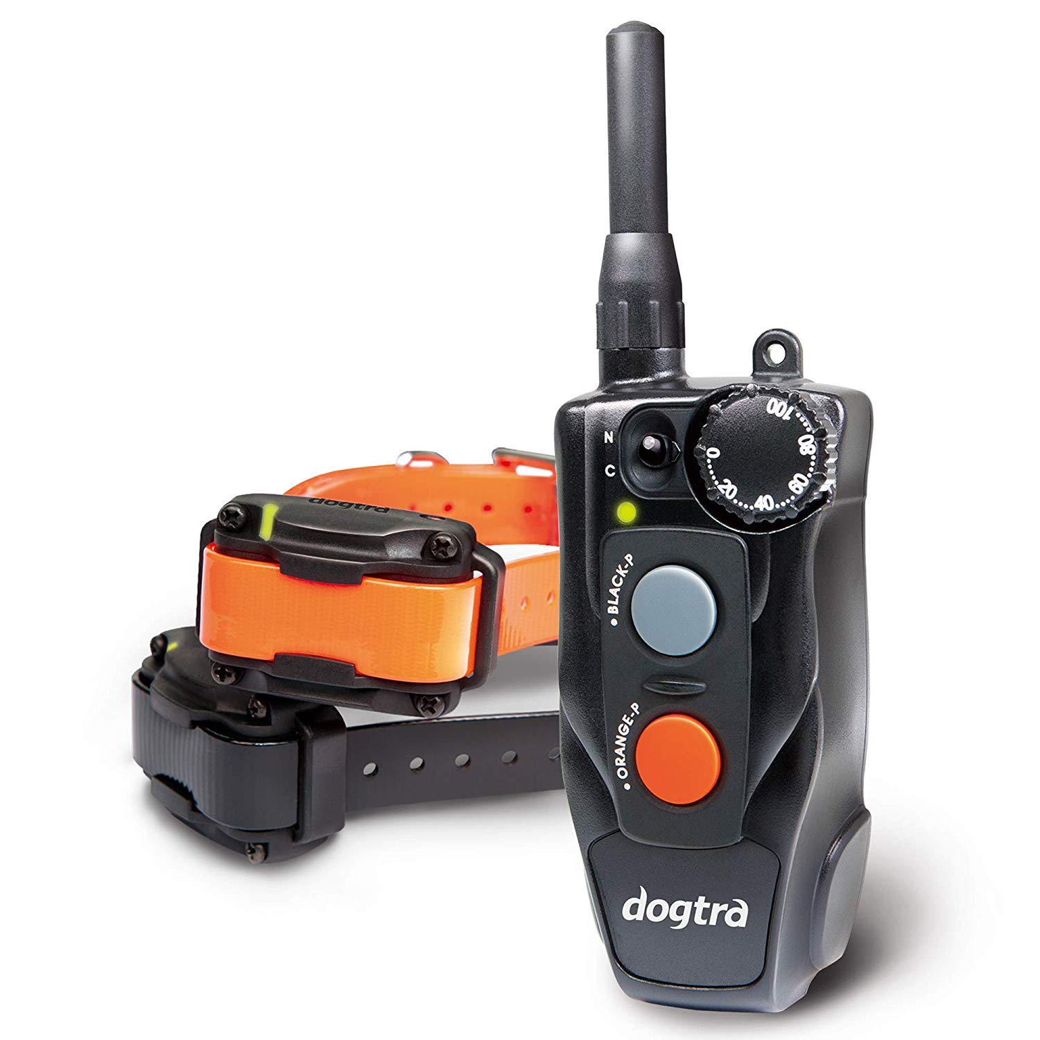 Dogtra 202c Waterproof Dog Training Collar with Remote - ½ Mile Range, 2-Dog System | Shock & Vibration Bark Collar for Small, Medium & Large Dogs | Adjustable Static Levels | Perfect for Obedience Training, Hunting & Outdoor Activities