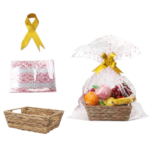 Golden Flower Butterfly - Gift Basket