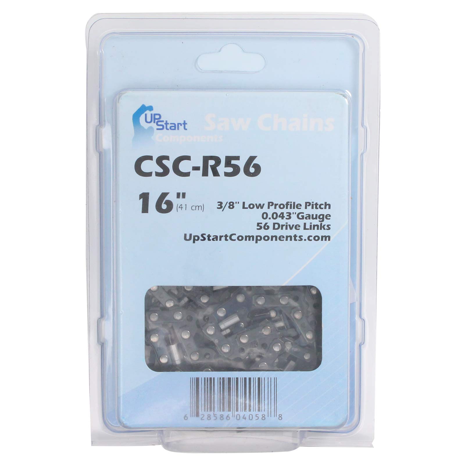 2-Pack 16-Inch Chainsaw Chain Replacement for Echo CS-330T - 16