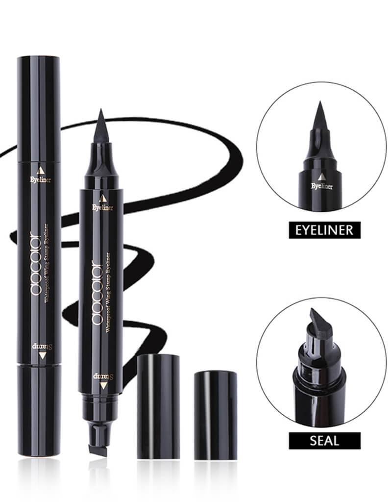 Waterproof Black Liquid Eyeliner - Long Lasting Smudge Proof Makeup for Winged Eyeliner Looks - Perfect for Daily Wear, Parties & Special Occasions