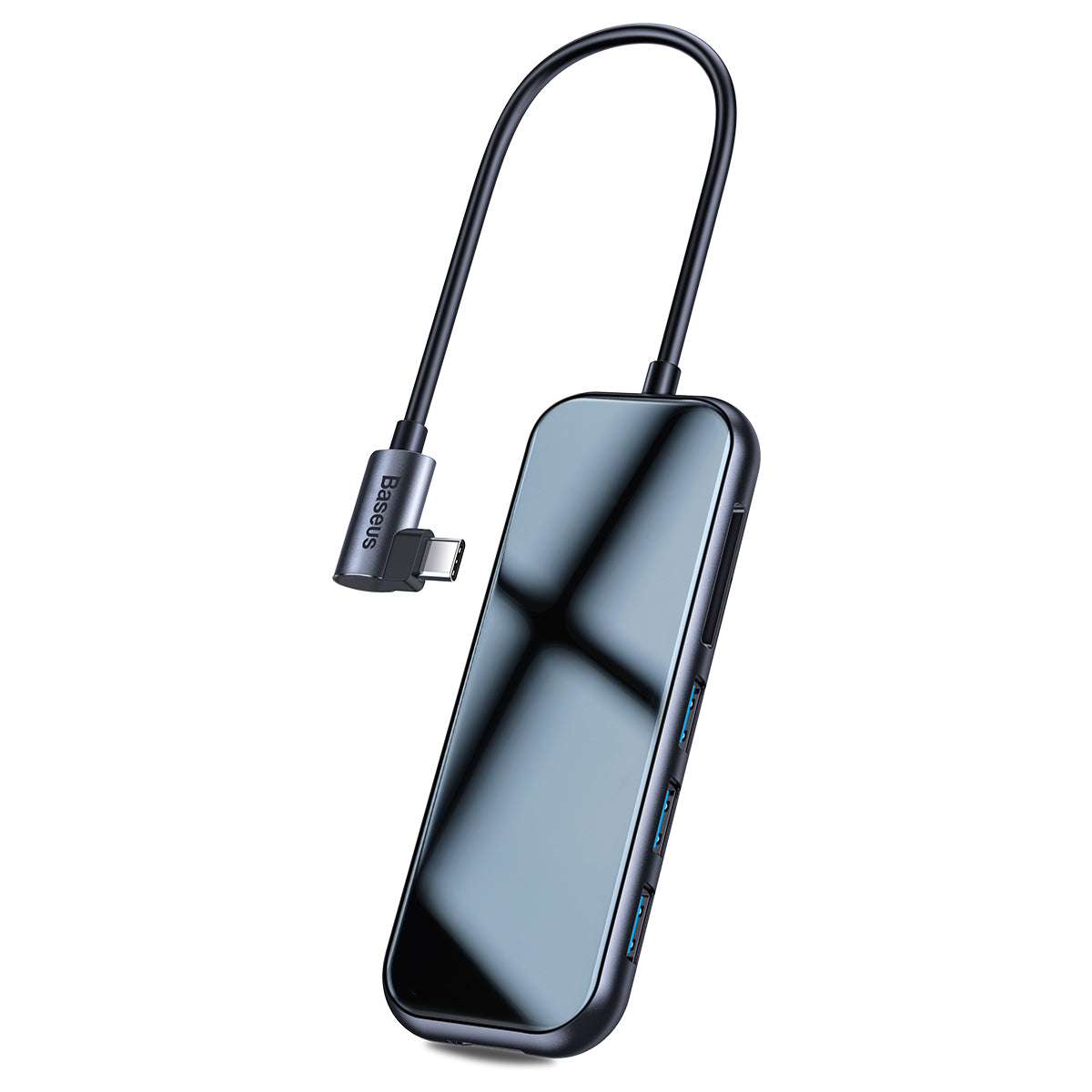 Baseus 7-in-1 USB C Hub with 4K HDMI, 100W PD, 3 USB 3.0 Ports - Expand Connectivity for MacBook Pro/Air, iPad Pro, Chromebook & More - Perfect for Home Office, Remote Work & Travel