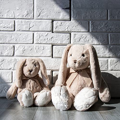 Soft Plush Stuffed Animal Toy - Barney Rabbit in Beige (31cm) for Kids, Girls & Boys | Perfect Gift for Birthdays, Christmas & Holidays | Cuddly Companion for Playtime & Bedtime