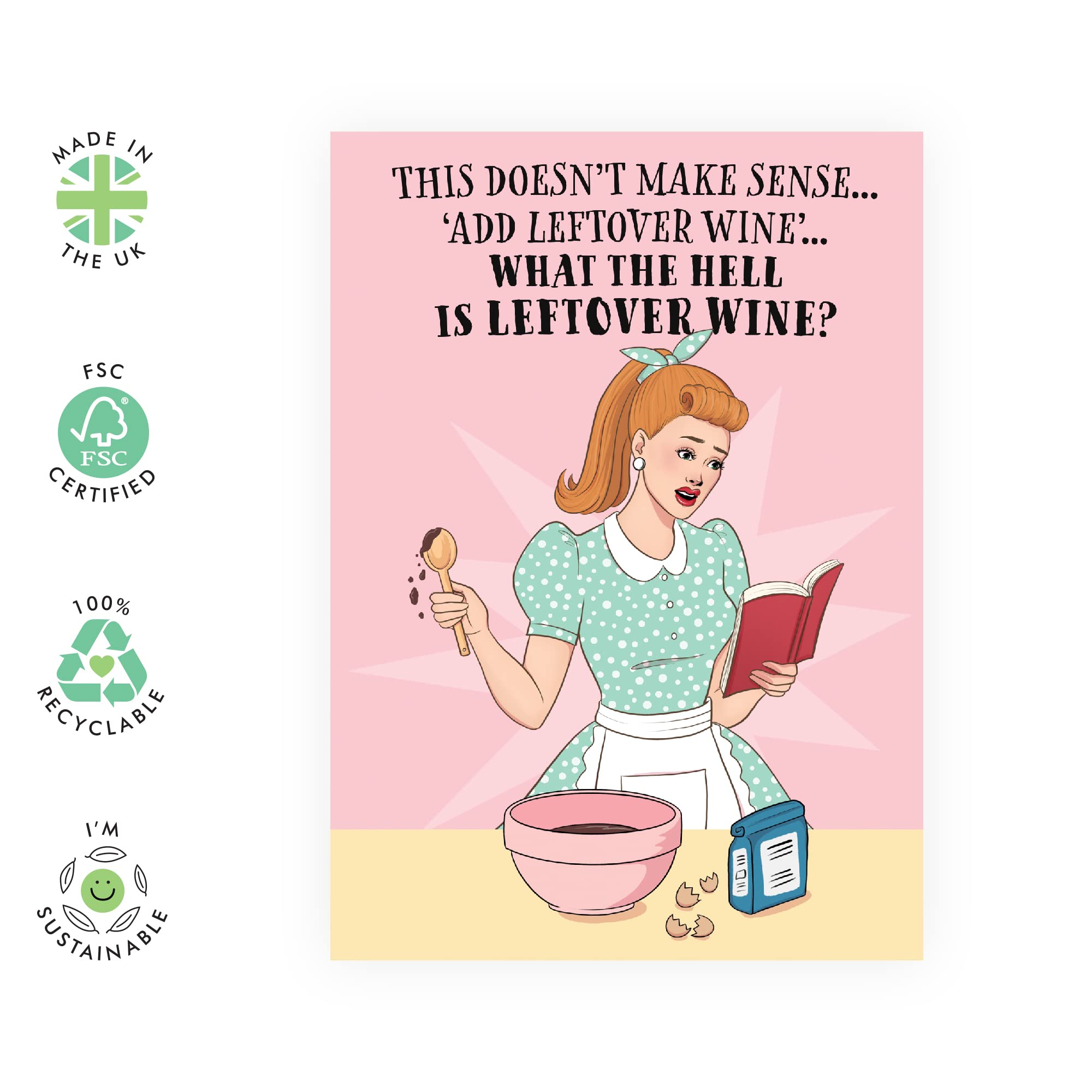 Best Friend Birthday Card for Her - Funny Wine Themed Greeting Card for Women - Unique Friendship Gifts for Mom, Aunt, Sister - Galentine's Day Card with Stickers - Perfect for Birthdays, Wine Lovers & Celebrations