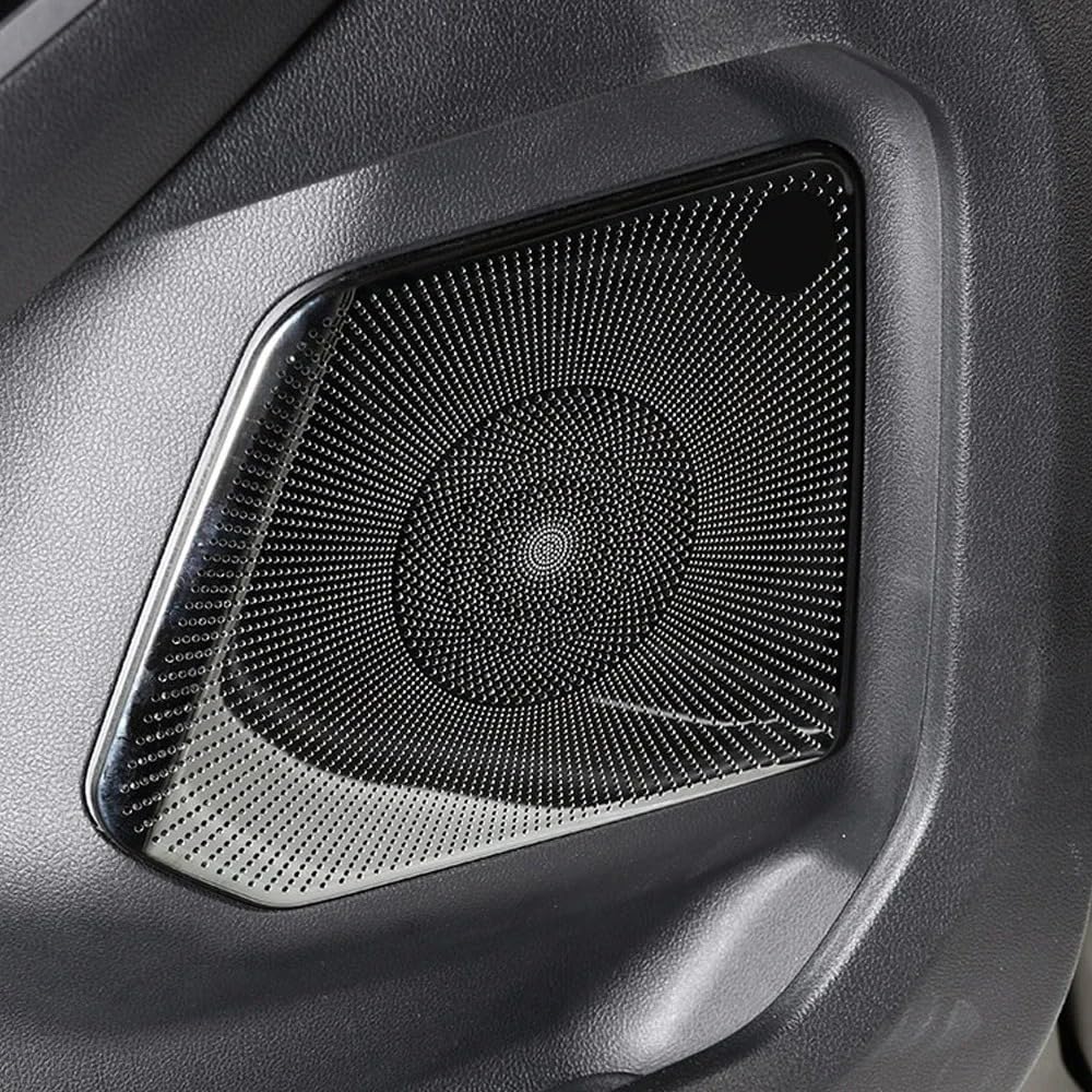 Ford Escape Kuga 2020-2023 Car Speaker Cover Trim - Premium Door Sound Speaker Cover Frame Sticker for Enhanced Audio Protection & Style Upgrade - Perfect for Car Audio Enthusiasts & DIY Installers