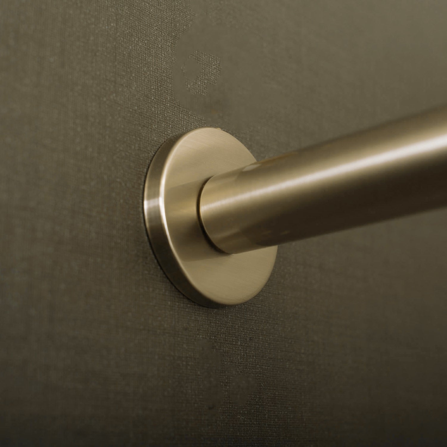 DAX Round Shower Arm 12 Inch - Brass Wall Mount Shower Pipe with Brushed Nickel Finish - Perfect for Bathroom Renovation & Modern Shower Installations