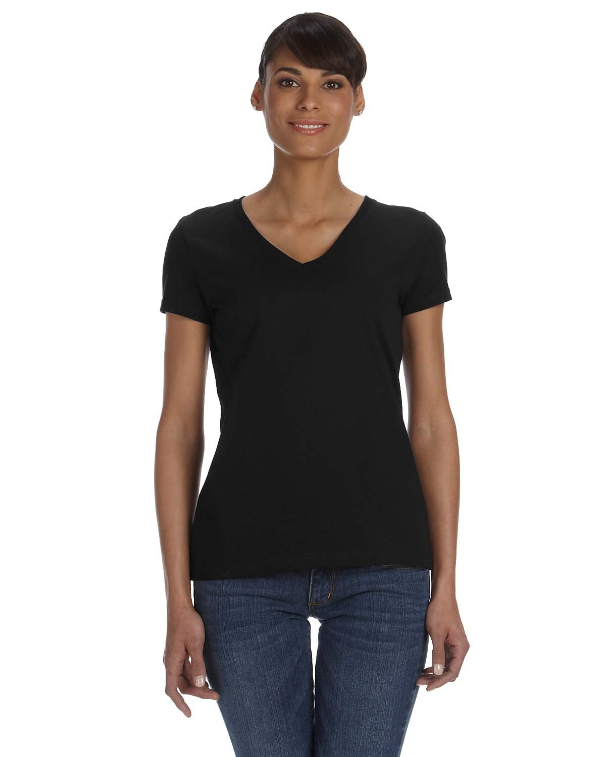 I Want to Believe Fire Dragon Women's V-Neck T-Shirt - Casual Graphic Tee for Streetwear & Anime Fans