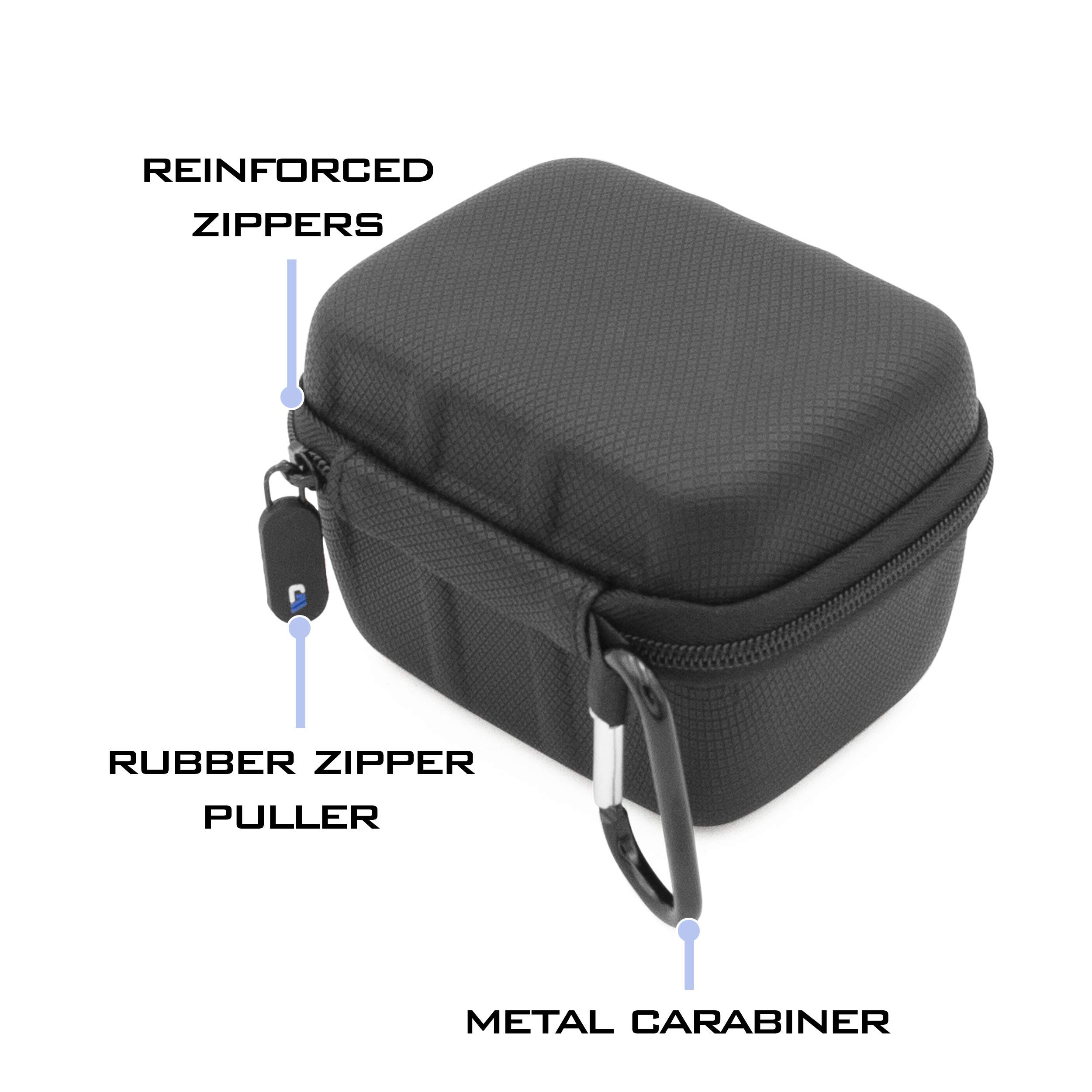 CASEMATIX Premium Travel Case for Vape Cartridges - Durable & Compact Storage Solution for On-the-Go Use | Perfect for Travel, Hiking & Outdoor Activities
