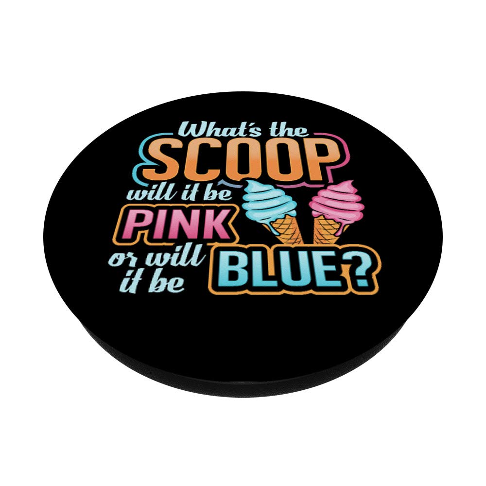Gender Reveal Baby Party Announcement Gift - Custom PopSockets Phone Grip & Stand for iPhone, Samsung & Tablets - Perfect for Baby Showers, Pregnancy Announcements & New Parent Gifts