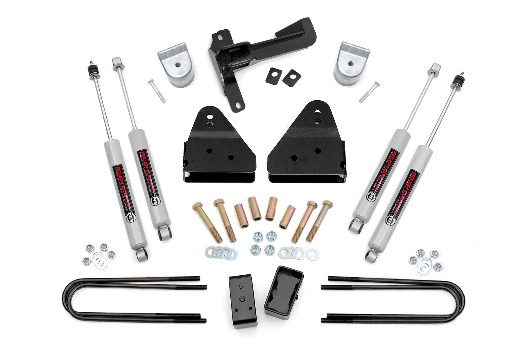 3 Inch Lift Kit for Ford F-250/F-350 Super Duty 4WD (2005-2007) - Heavy Duty FR Spacer Leveling Kit - Off-Road Suspension Upgrade for Trucks - Perfect for Towing, Hauling & Rough Terrain Driving