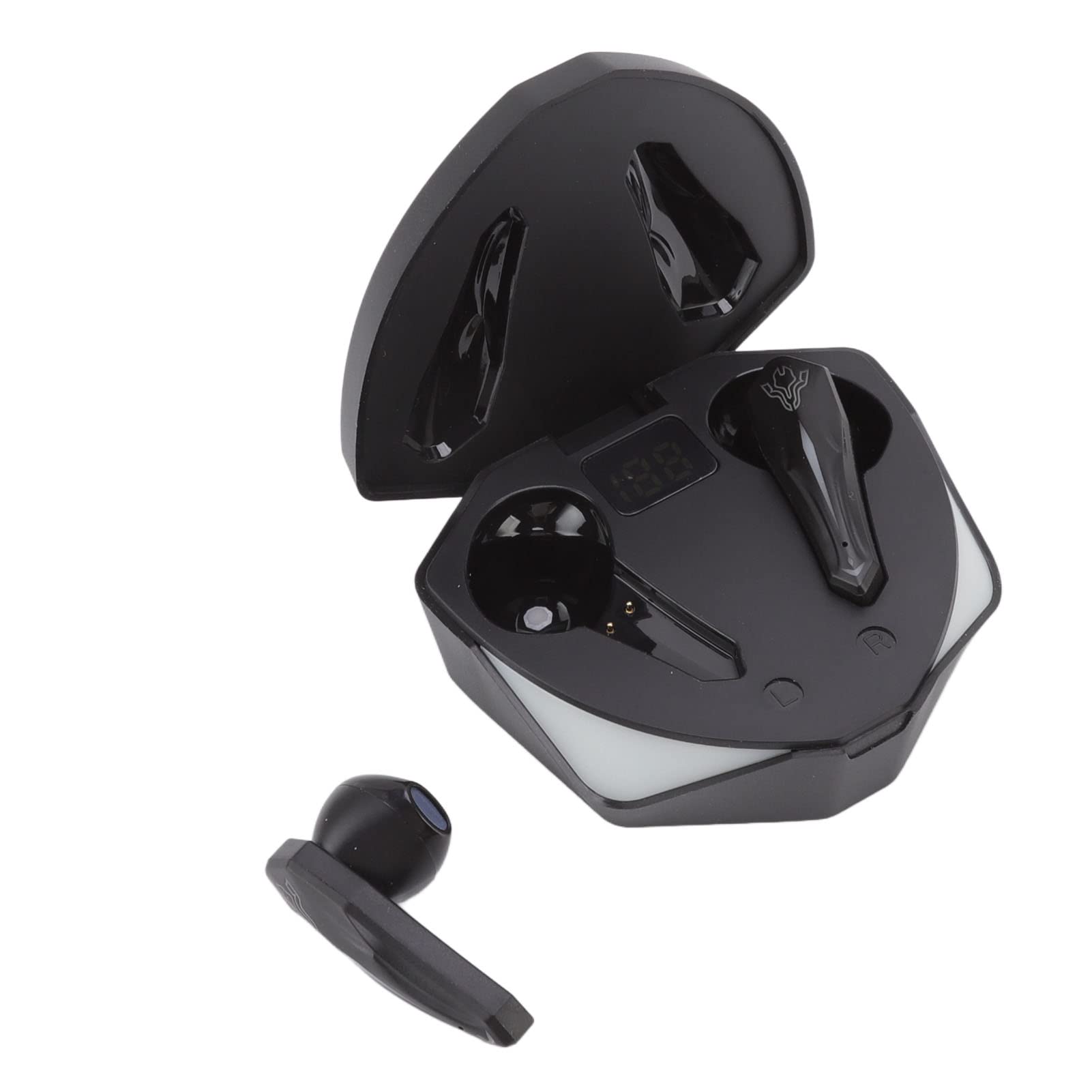 Zyyini Gaming Earbuds Bluetooth 5.1 Wireless Earbuds with Charging Case, Low Latency Stereo Sound Built-in Mic for Gaming, Phone Calls, Laptop, Sports & Work - Hulk Green (Perfect for Gamers, Office Use & Workout Sessions)