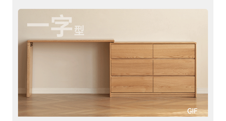 Stylish Oak Solid Wood L-Shaped Corner Dressing Table - Perfect for Bedroom Vanity & Makeup Organization