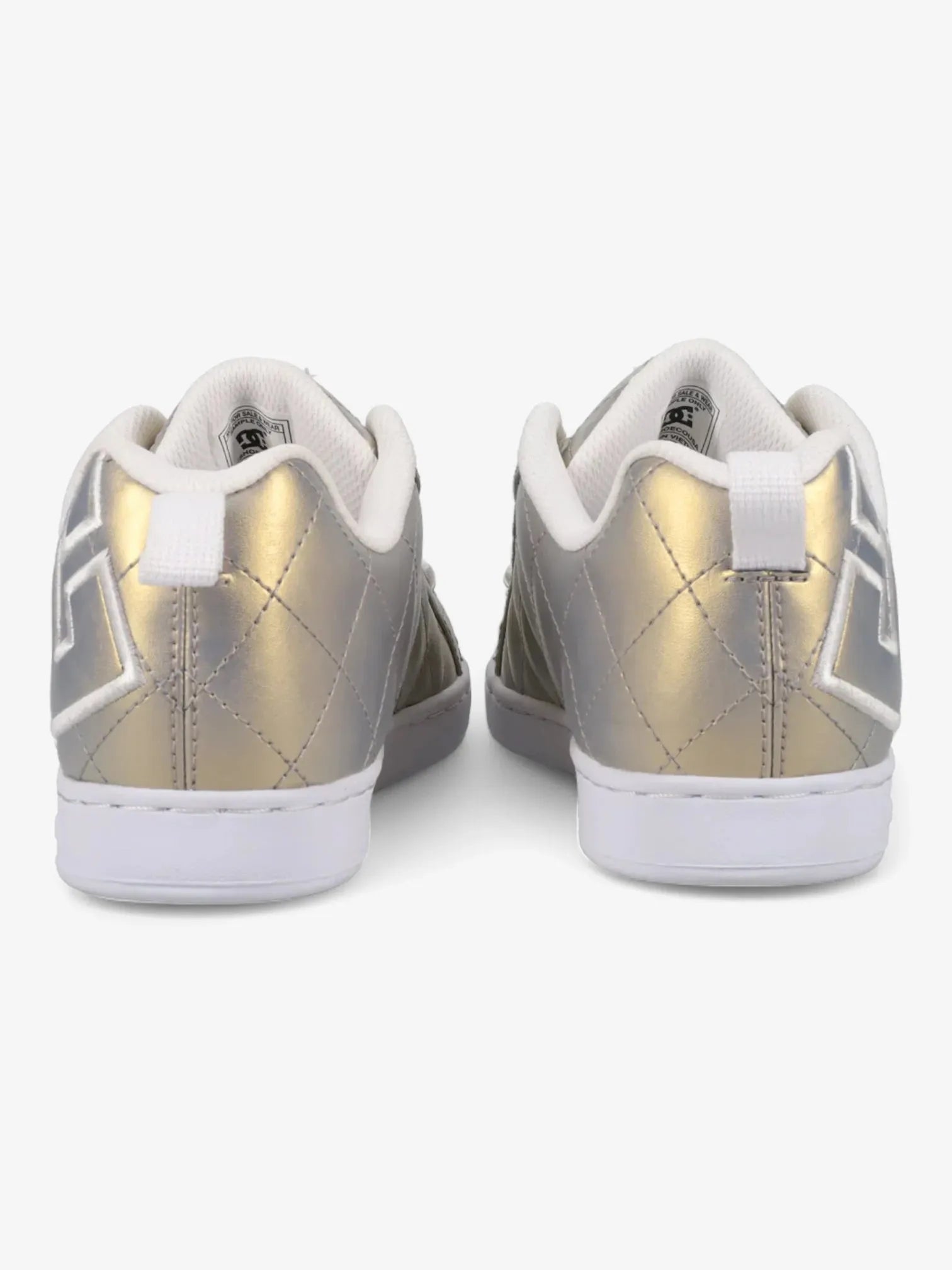 DC Women's Court Graffik Sneakers in Gold - Stylish & Comfortable Casual Shoes for Everyday Wear, Walking & Street Fashion