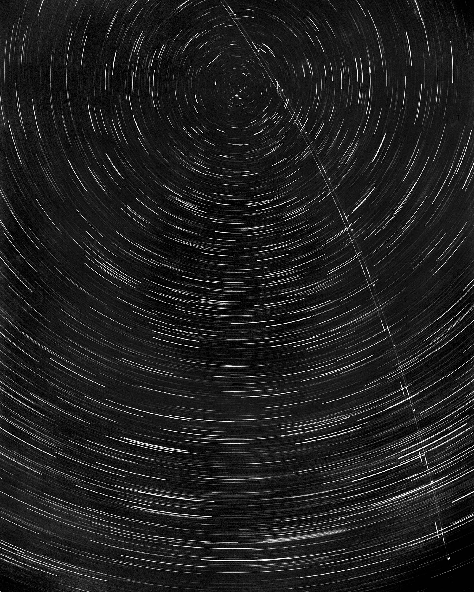 Peter Bjoerk Star Trails III - Premium Wall Art Print - Ireland Landscape Photography - Perfect for Living Room & Office Decor