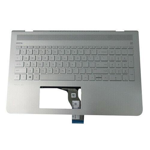 Original HP Pavilion 15-CC/15T-CC Laptop Palmrest with Backlit Keyboard (Part# 928952-001) - Replacement Part for Home & Office Use