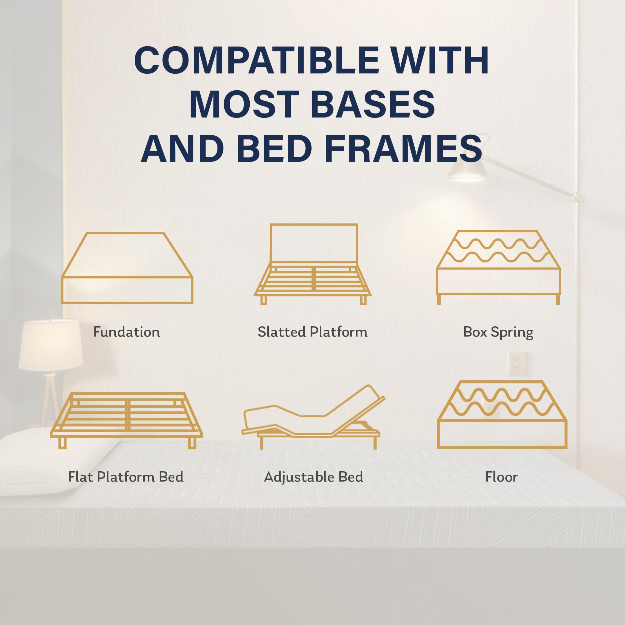 EGOHOME 12 Inch Queen Mattress - Copper Gel Cooling Memory Foam Mattress for Back Pain Relief, Therapeutic Double Mattress Bed in a Box, CertiPUR-US Certified (60x80x12, Black) | Perfect for Hot Sleepers & Pressure Relief in Bedrooms, Guest Rooms & Apartments