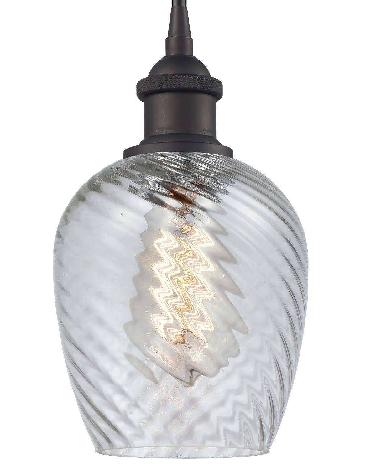 Innovations 516-1S-OB-G292 Oil Rubbed Bronze Single Light Pendant Fixture - Perfect for Kitchen Island, Dining Room, or Entryway Lighting