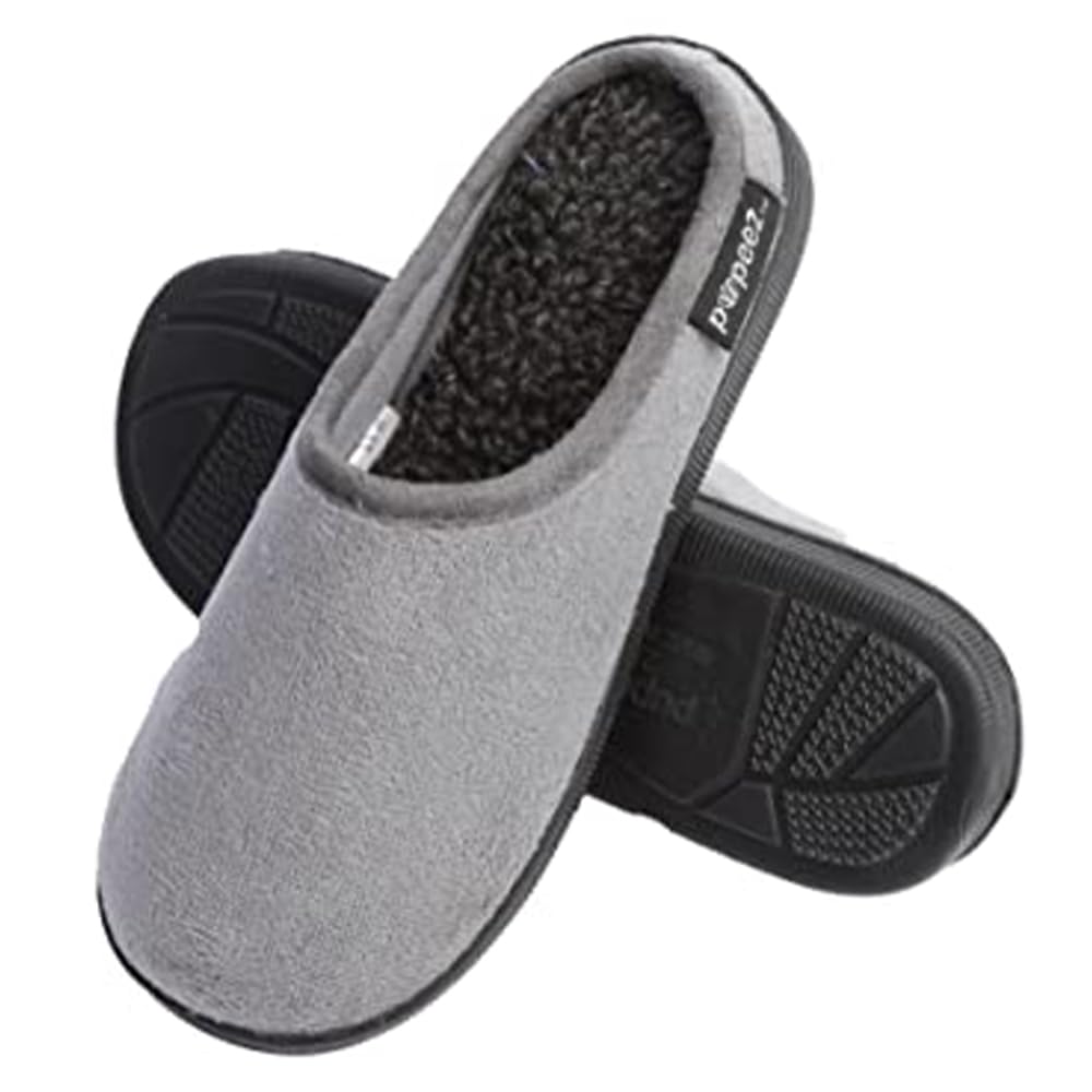 Boys Terry Cloth Clog Slippers - Soft & Breathable House Shoes for Kids - Perfect for Indoor, Lounge & Back-to-School Comfort
