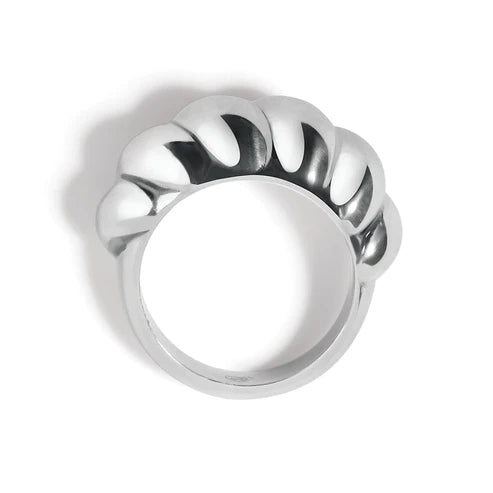 Brighton Athena Silver Tone Ring for Women - Elegant Fashion Jewelry Gift for Birthday, Anniversary & Special Occasions