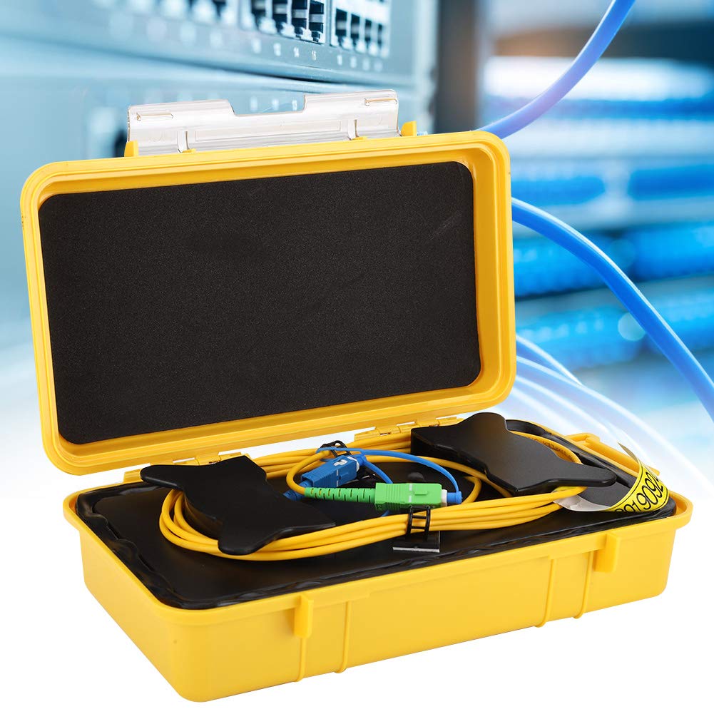1km OTDR Extension Cable - SC/UPC to SC/APC Single Mode Fiber Optic Launch Cable for Dead Zone Elimination | Ideal for Network Testing, Fiber Optic Maintenance & OTDR Calibration