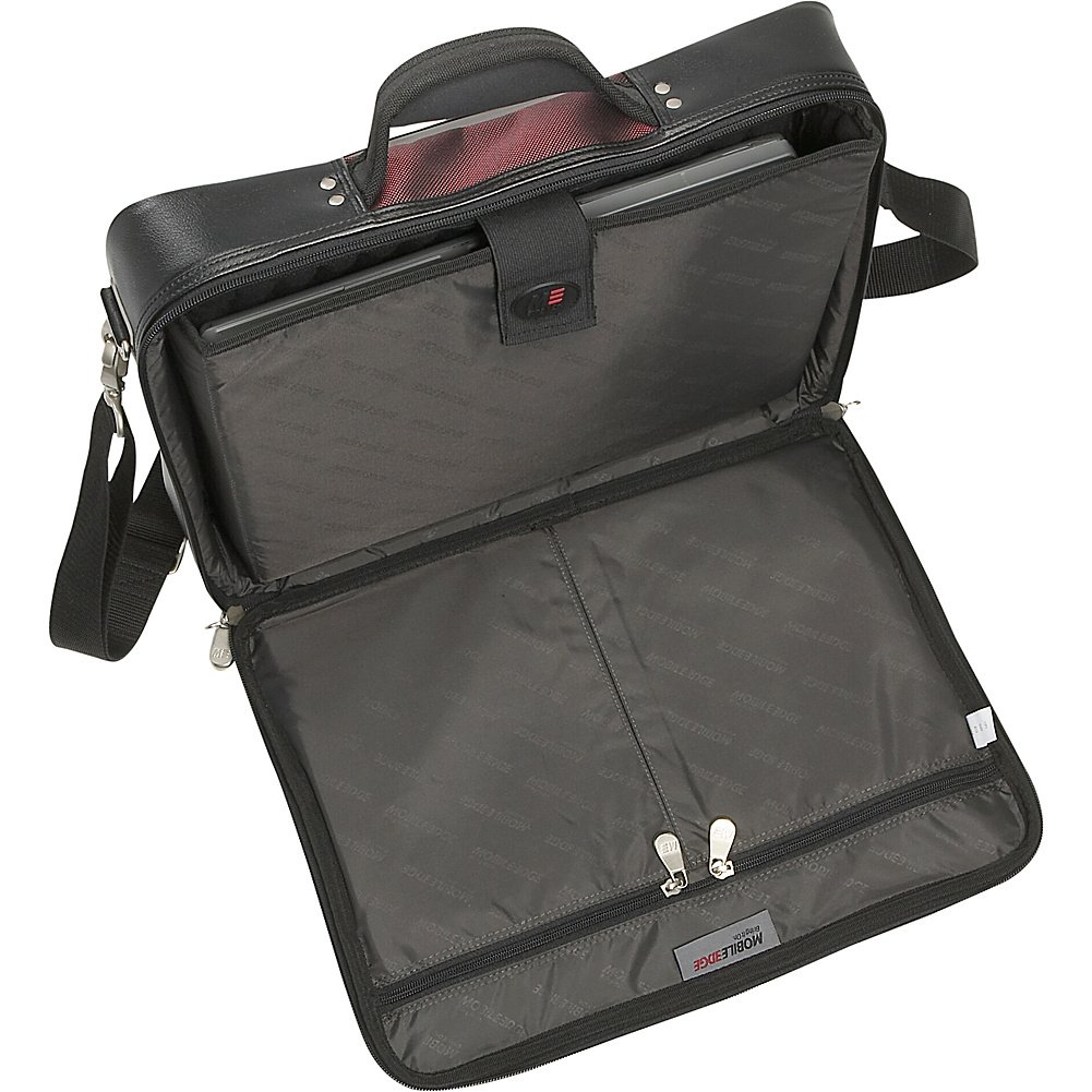 Mobile Edge Select 15.6 Inch Nylon Laptop Briefcase Bag for Men & Women - Business, Work & Travel - Fits MacBook Pro 17 Inch - Yellow/Black (MEBCS4) - Perfect for Office Commute, Business Trips & Daily Use