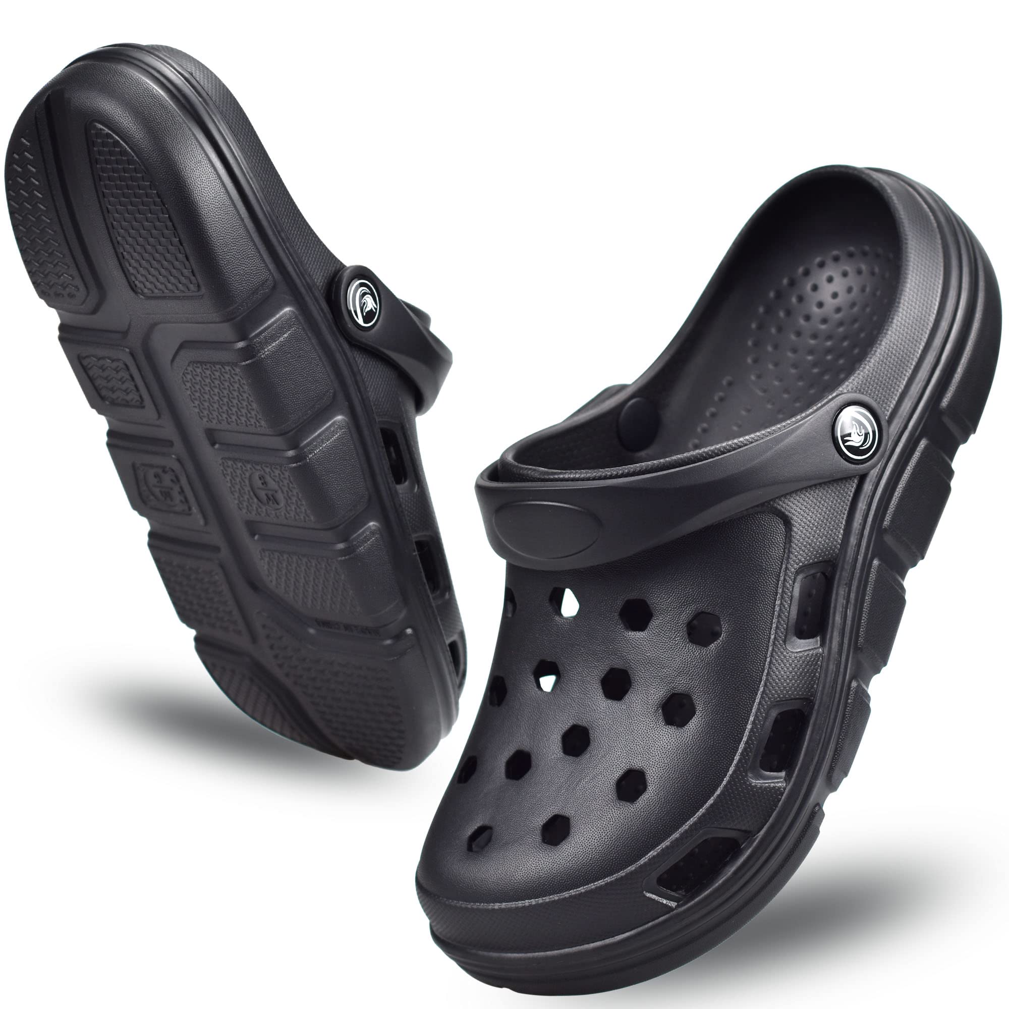 PIMIO Unisex Garden Clogs - Slip On Work Shoes with Arch Support, Quick-Dry Water Shoes for Women & Men | Comfortable Casual Sandals & Slippers for Gardening, Beach, Pool & Outdoor Activities