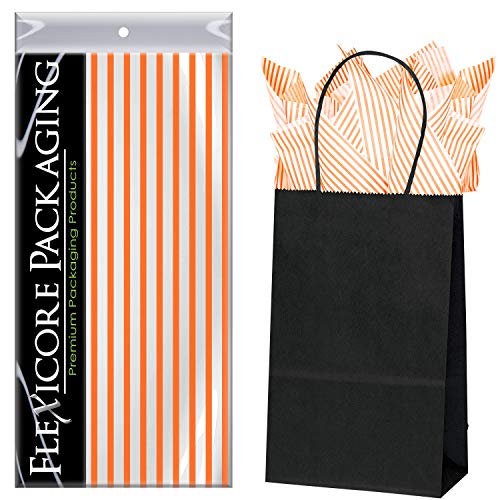 Orange Pin Stripe Pin Stripe