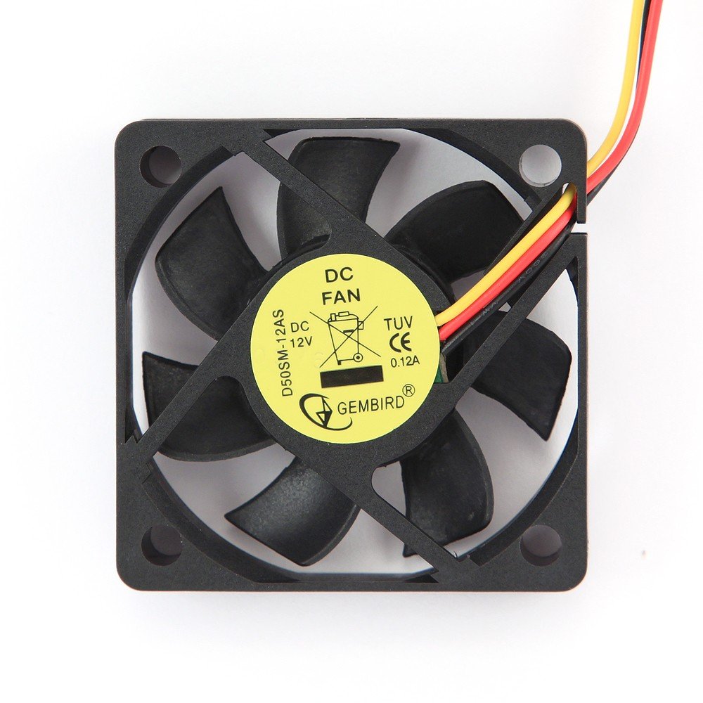 D50SM - 12AS High Performance 120mm PC Cooling Fan - Quiet Computer Case Fan for Gaming PC, Workstation & Home Office Desktop (Ideal for CPU Cooling & Case Airflow)