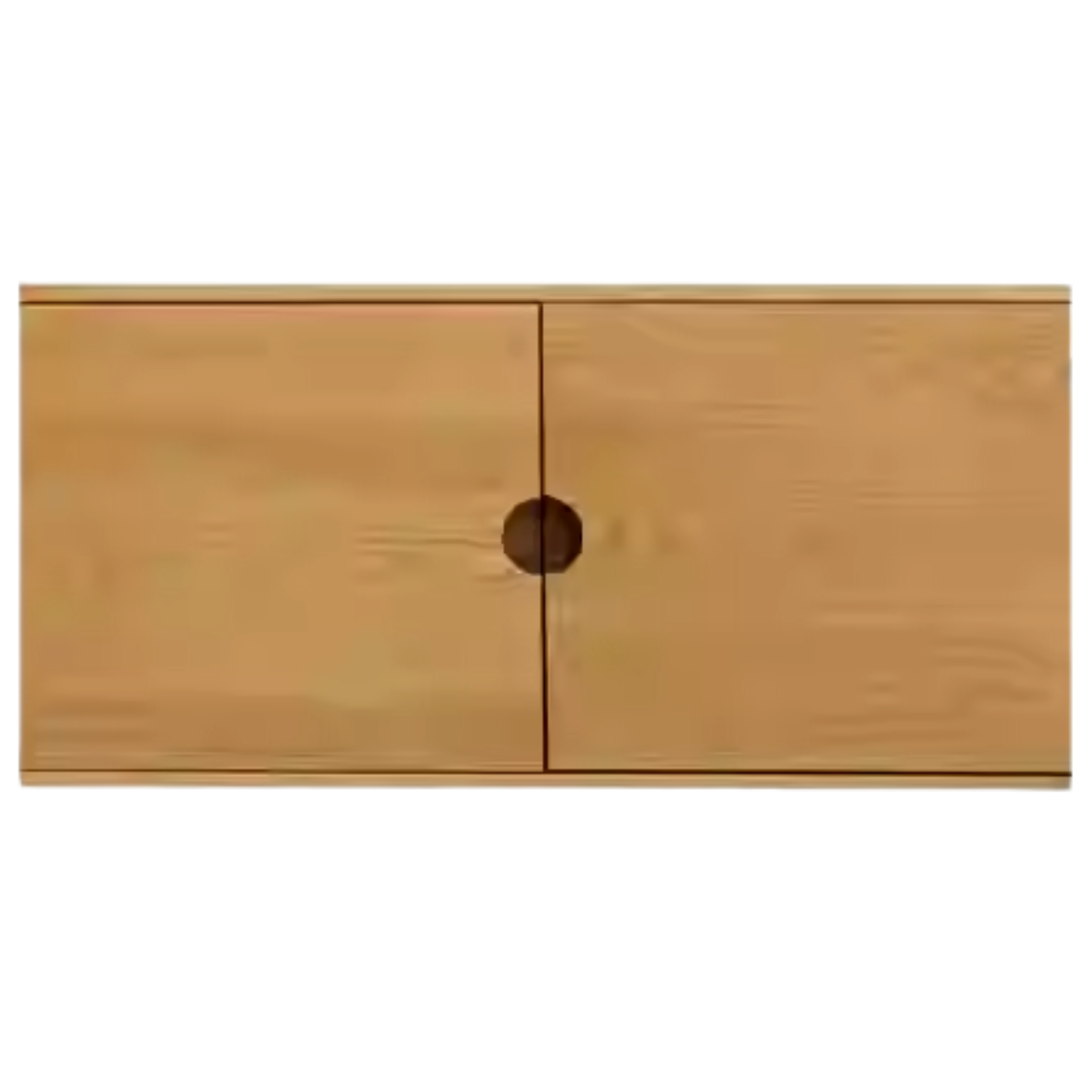 Oak Solid Wood Modern TV Stand - Stylish Entertainment Center for Living Room & Home Theater Setup