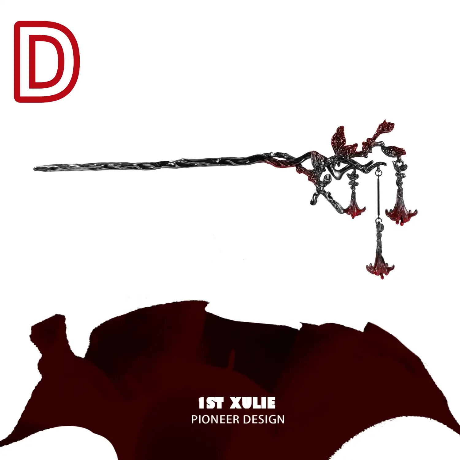 Bloody Datura Collection Set - Gothic Jewelry & Accessories for Dark Fashion Lovers | Perfect for Halloween, Cosplay & Alternative Style Outfits