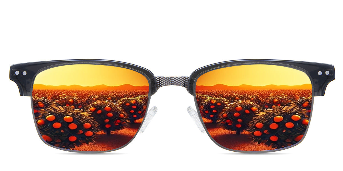 Stylish Brad Men's Prescription Sunglasses - UV Protection Polarized Lenses for Driving, Fishing & Outdoor Activities