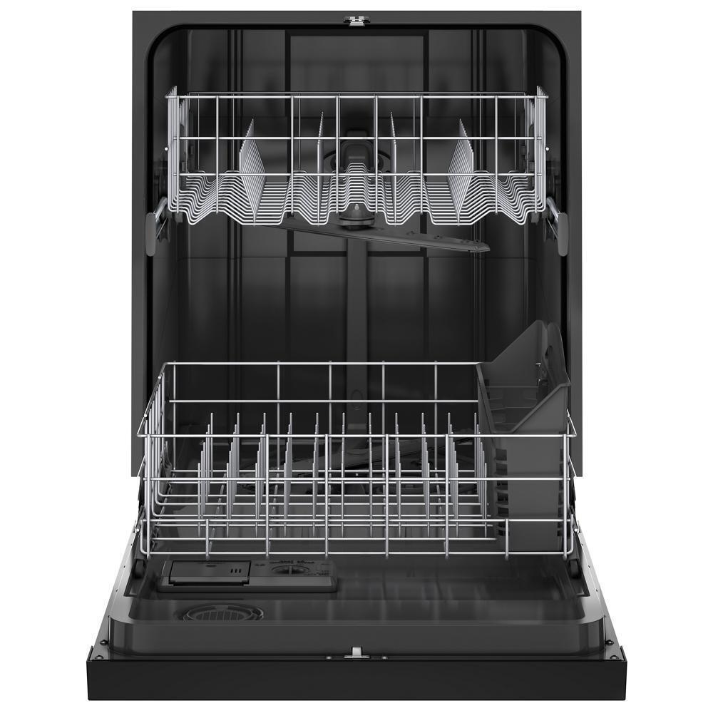 Amana ADFS2524RB 24-Inch Built-In Dishwasher with Midnight Black Interior - Quiet Operation, Energy Efficient, Perfect for Kitchens and Small Spaces