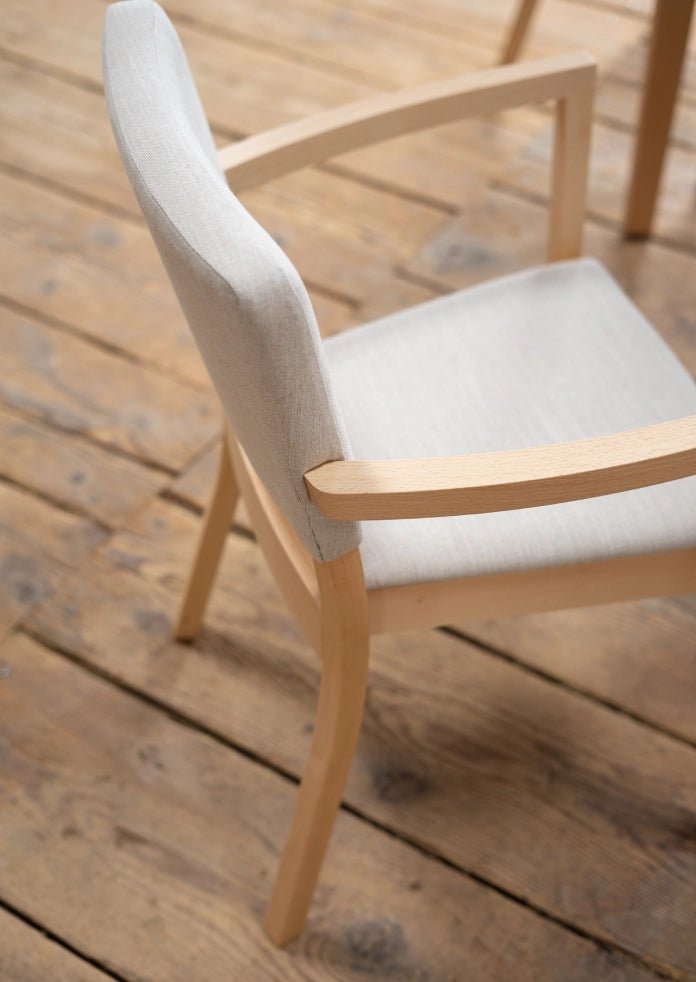 Stylish Treviso Bentwood Armchair by Ton - Modern Wooden Dining Chair for Kitchen, Restaurant & Office - Ergonomic Design for Comfortable Seating