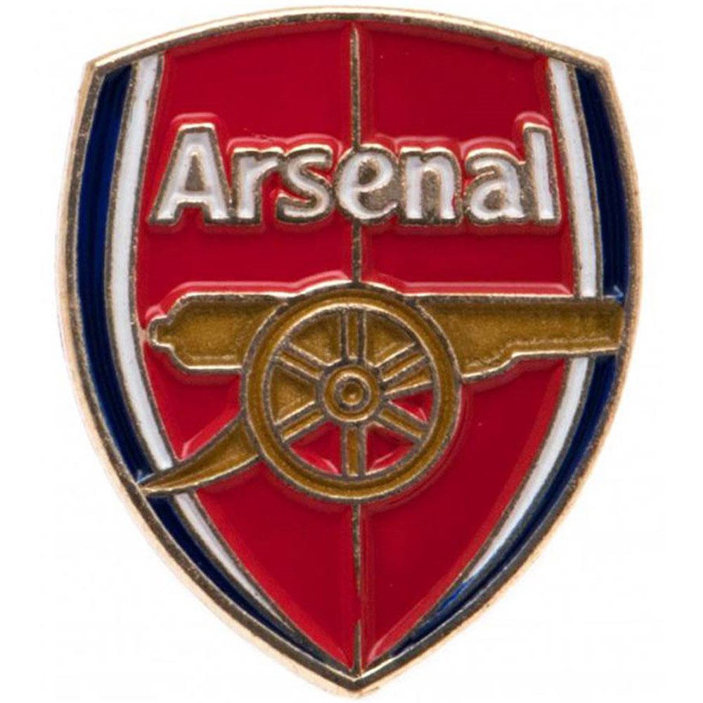 Official Arsenal FC Crest Badge - Premium Metal Emblem for Fans, Collectors & Gifts - Perfect for Jerseys, Jackets, Bags & Home Decor
