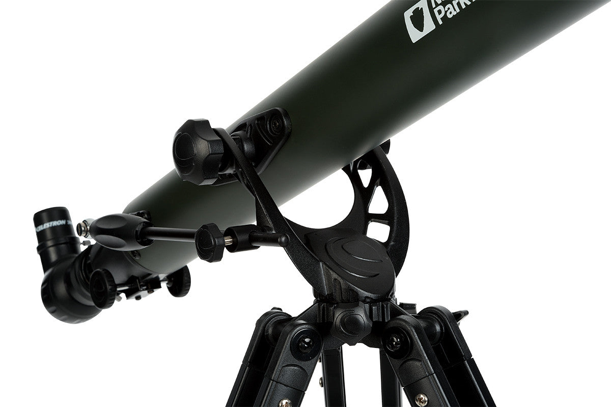 National Park Foundation ExploraScope 60AZ Telescope - Portable Refractor Telescope for Beginners, Kids & Adults - Perfect for Stargazing, Bird Watching & Outdoor Adventures