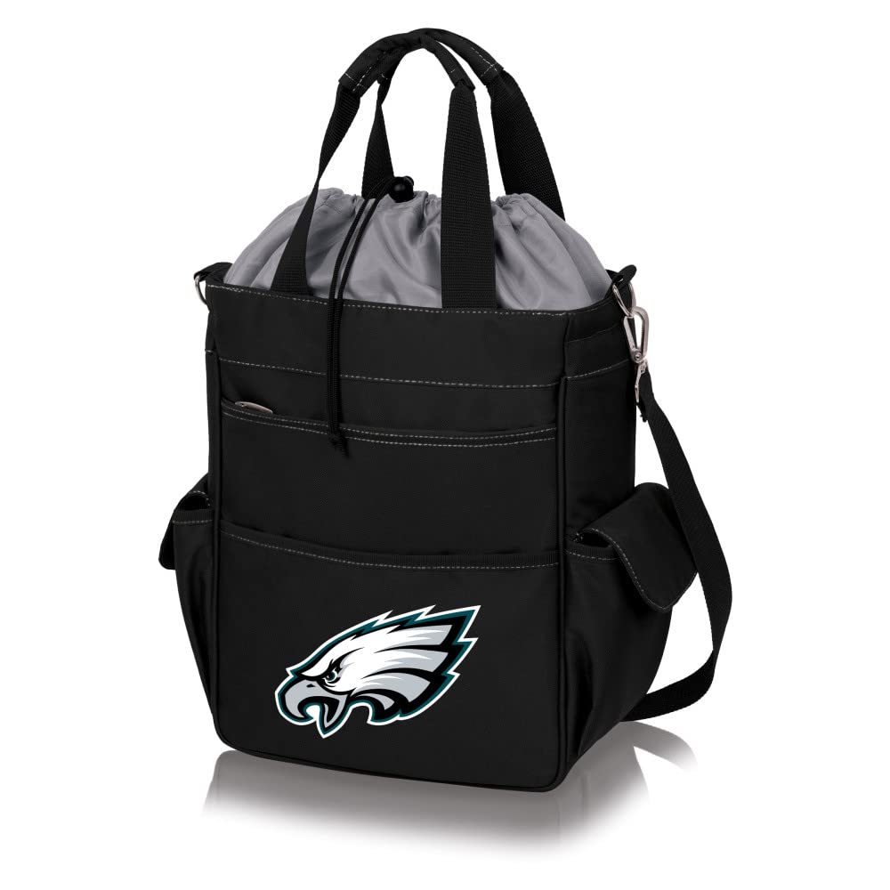 PICNIC TIME NFL Activo Insulated Tote Cooler Bag - Portable Soft-Sided Cooler for Picnics, Beach, Tailgating & Outdoor Activities - Officially Licensed NFL Team Designs