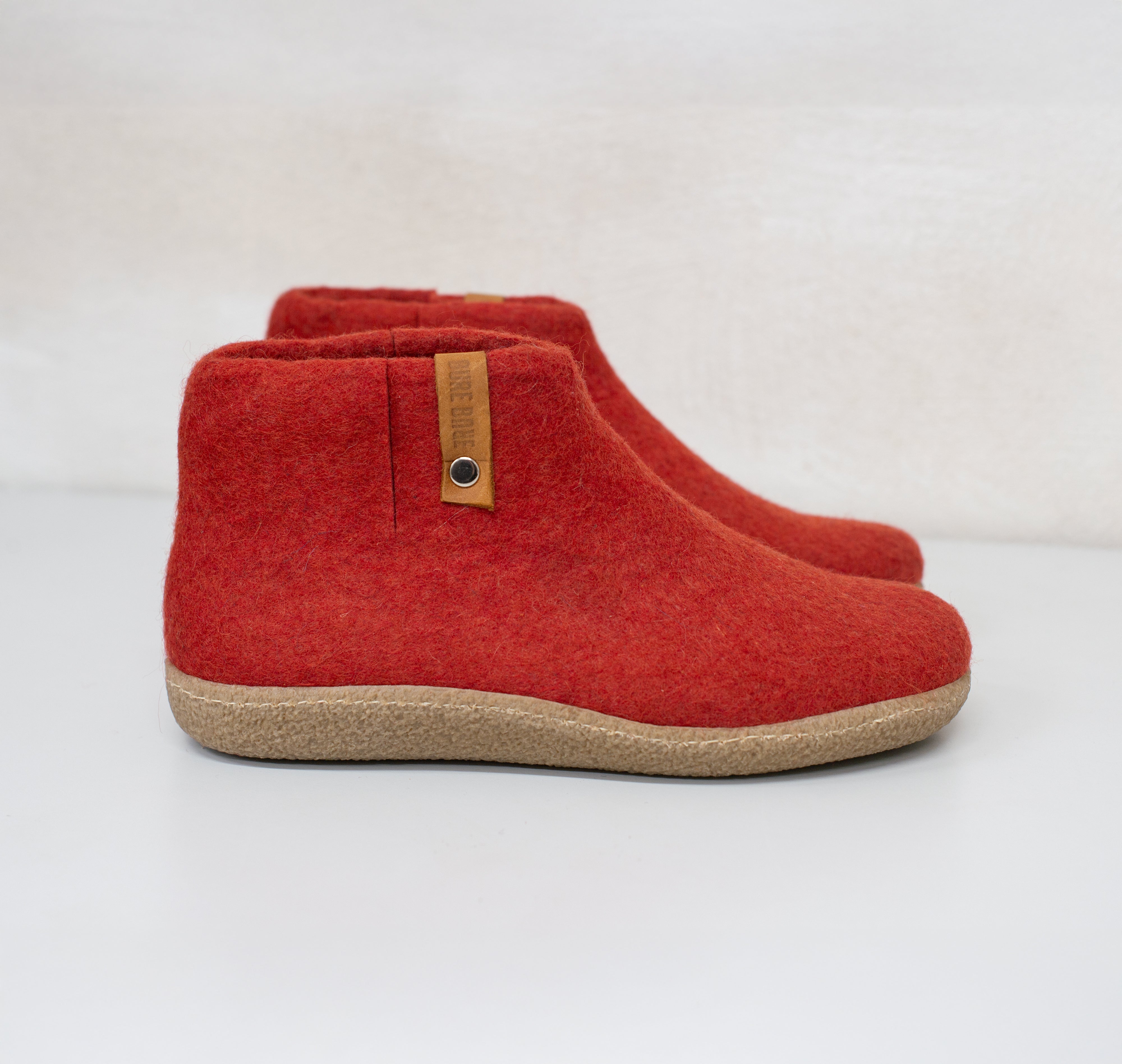Women's WOOBOOTS Hand-Knitted Winter Boots with Warm Fleece Lining - Ready to Ship | Cozy Indoor/Outdoor Wear for Home, Office & Casual Outings