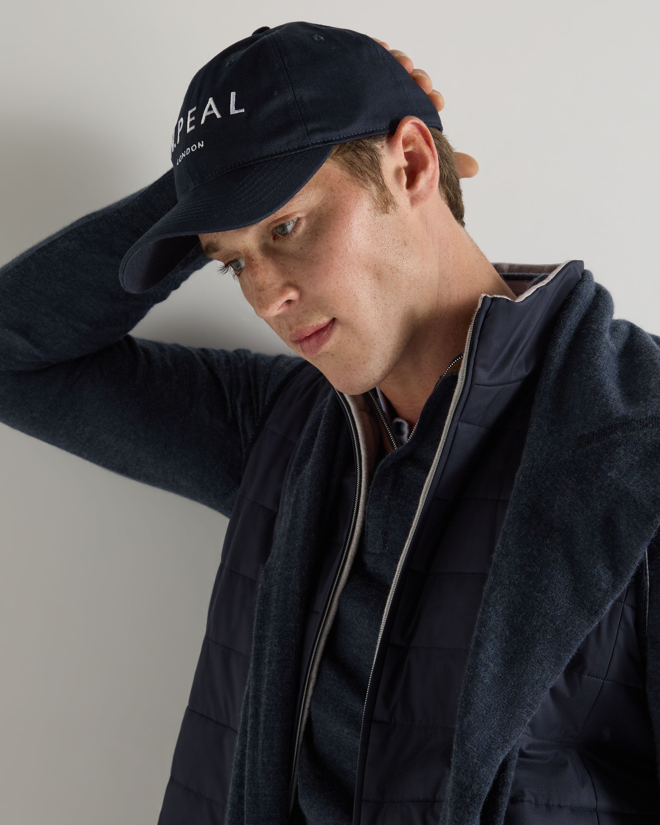 Unisex N.Peal Cotton Cap Navy Blue - Soft & Comfortable Beanie for Men & Women - Perfect for Winter, Outdoor Activities & Casual Wear