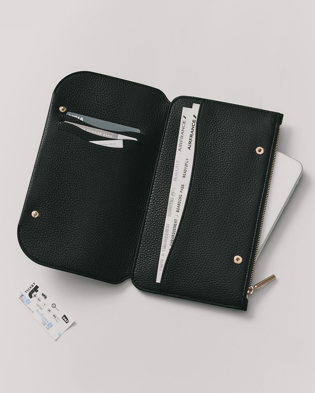 Premium RFID Blocking Phone Wallet Case - Slim & Secure Card Holder for iPhone & Android - Perfect for Travel, Shopping & Everyday Use