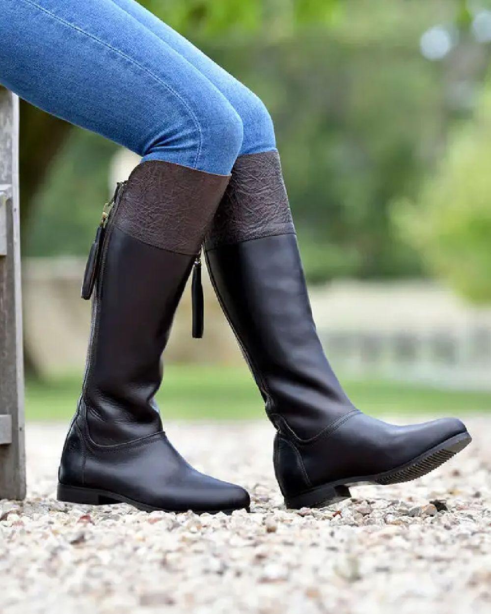 Dublin Women's Nore Waterproof Winter Boots - Comfortable Ankle Rain Boots for Outdoor Walking, Hiking & Farm Work - Perfect for Wet Weather & Muddy Conditions