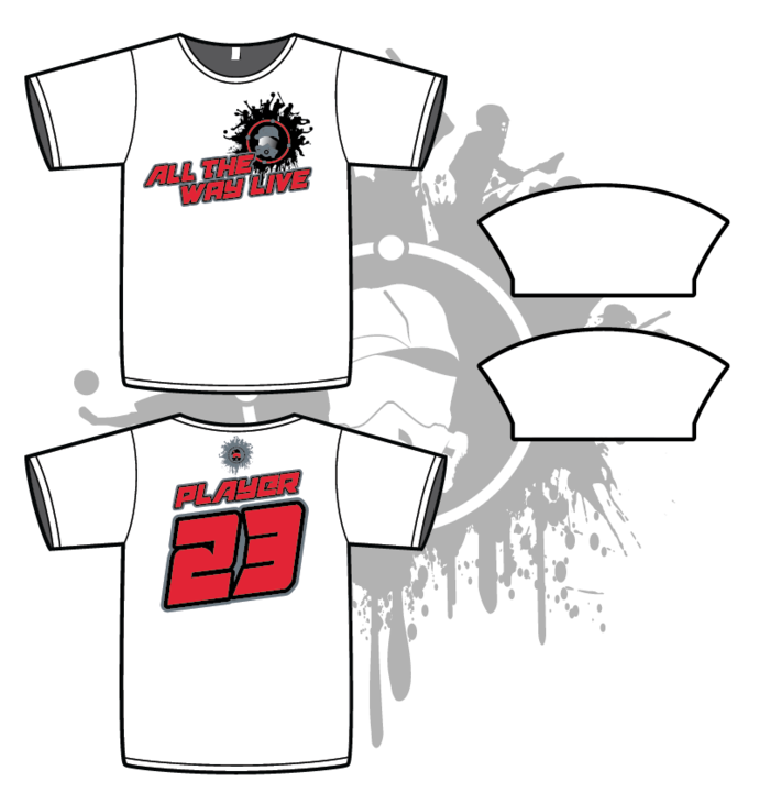 Men's Sublimated Soccer Jersey - Breathable White with Red & Black Dye - Perfect for Training, Matches & Fan Support