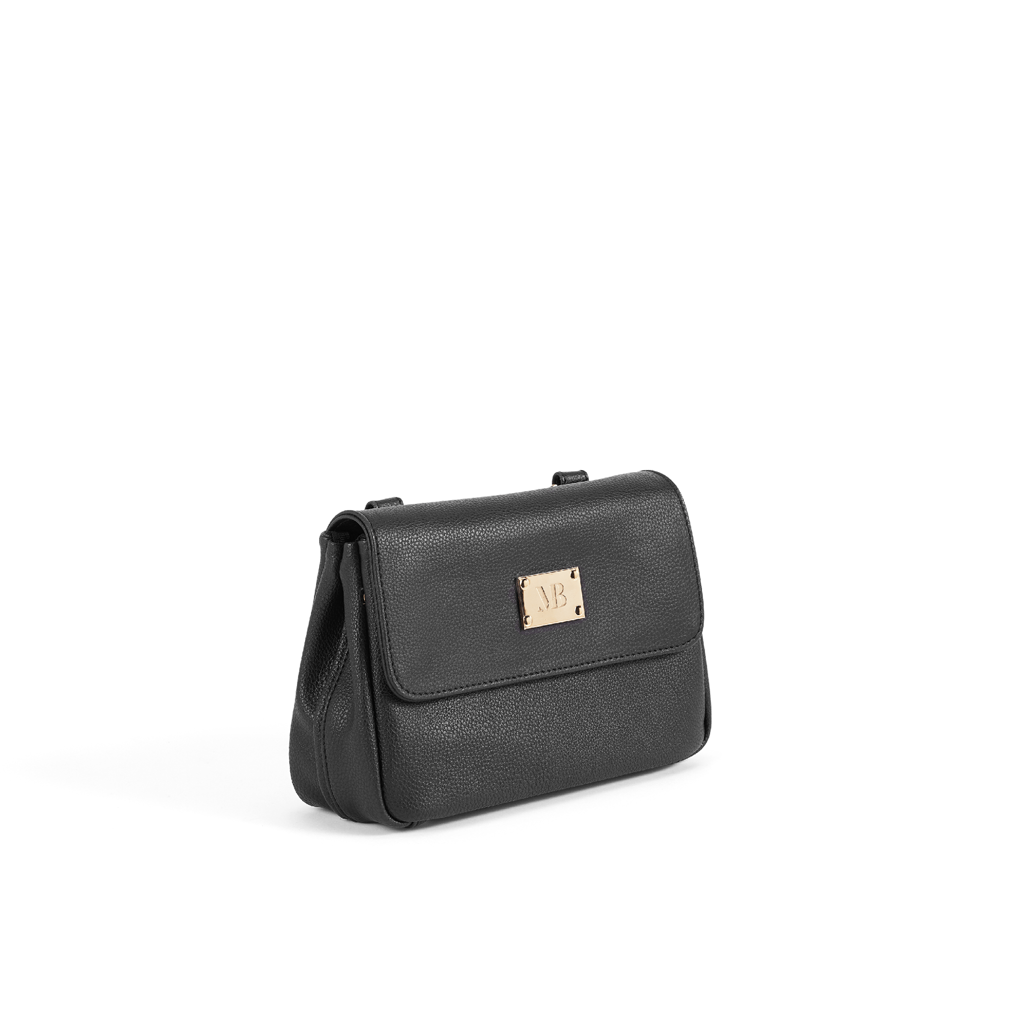 Trudy Vegan Leather Crossbody Clutch Bag for Women - Stylish Black Purse for Everyday Use, Travel & Evening Events