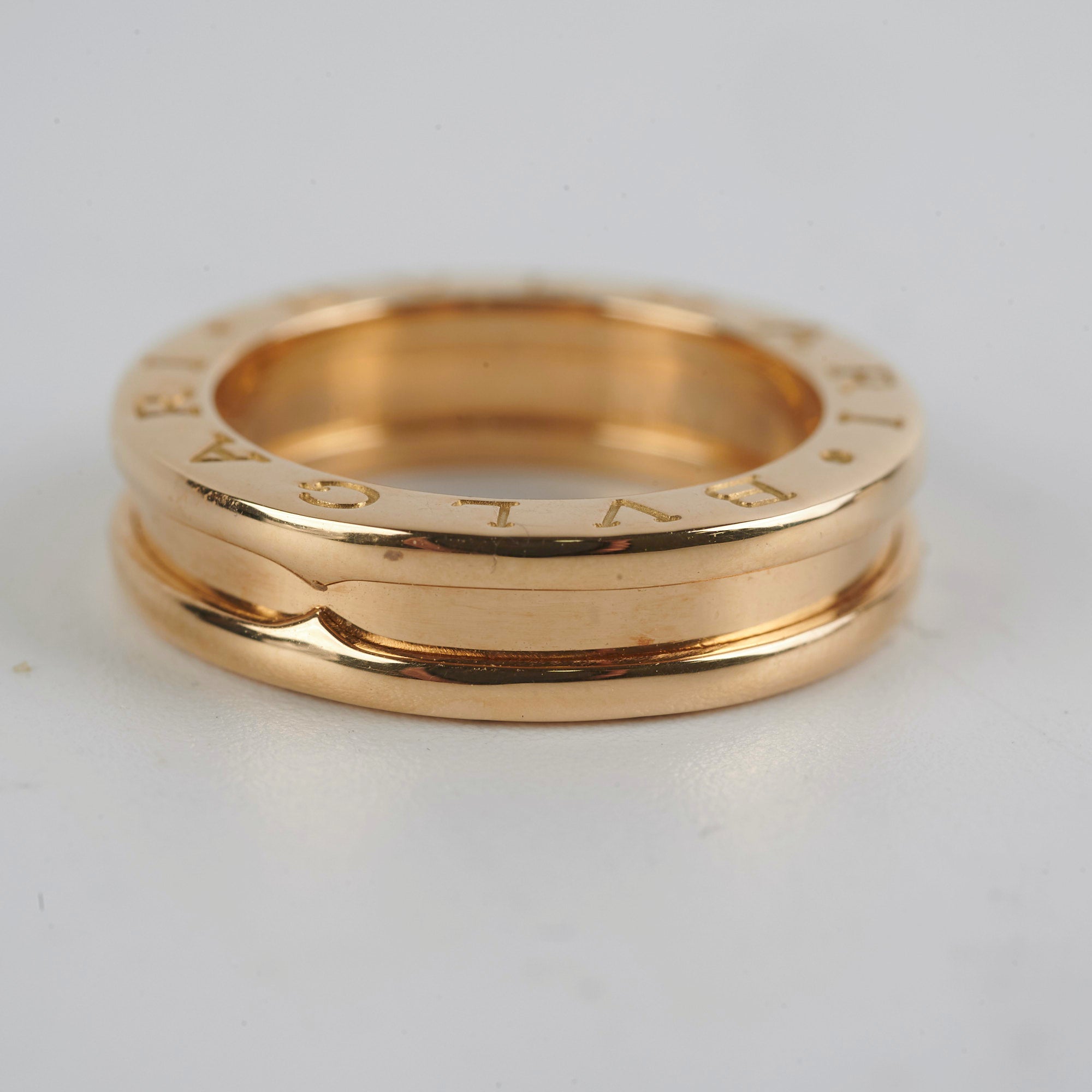 Bvlgari B Zero 1 Ring 18K Yellow Gold Size 47 - Luxury Italian Jewelry for Women, Perfect for Weddings, Anniversaries & Special Occasions