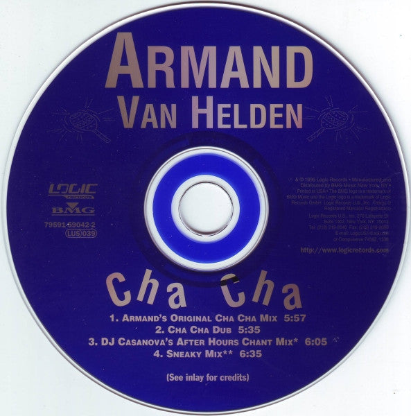 Armand Van Helden - Cha Cha (CD, Maxi) | NM or M Condition | Dance Music, DJ Mix, Club Party, Nightlife Scenes