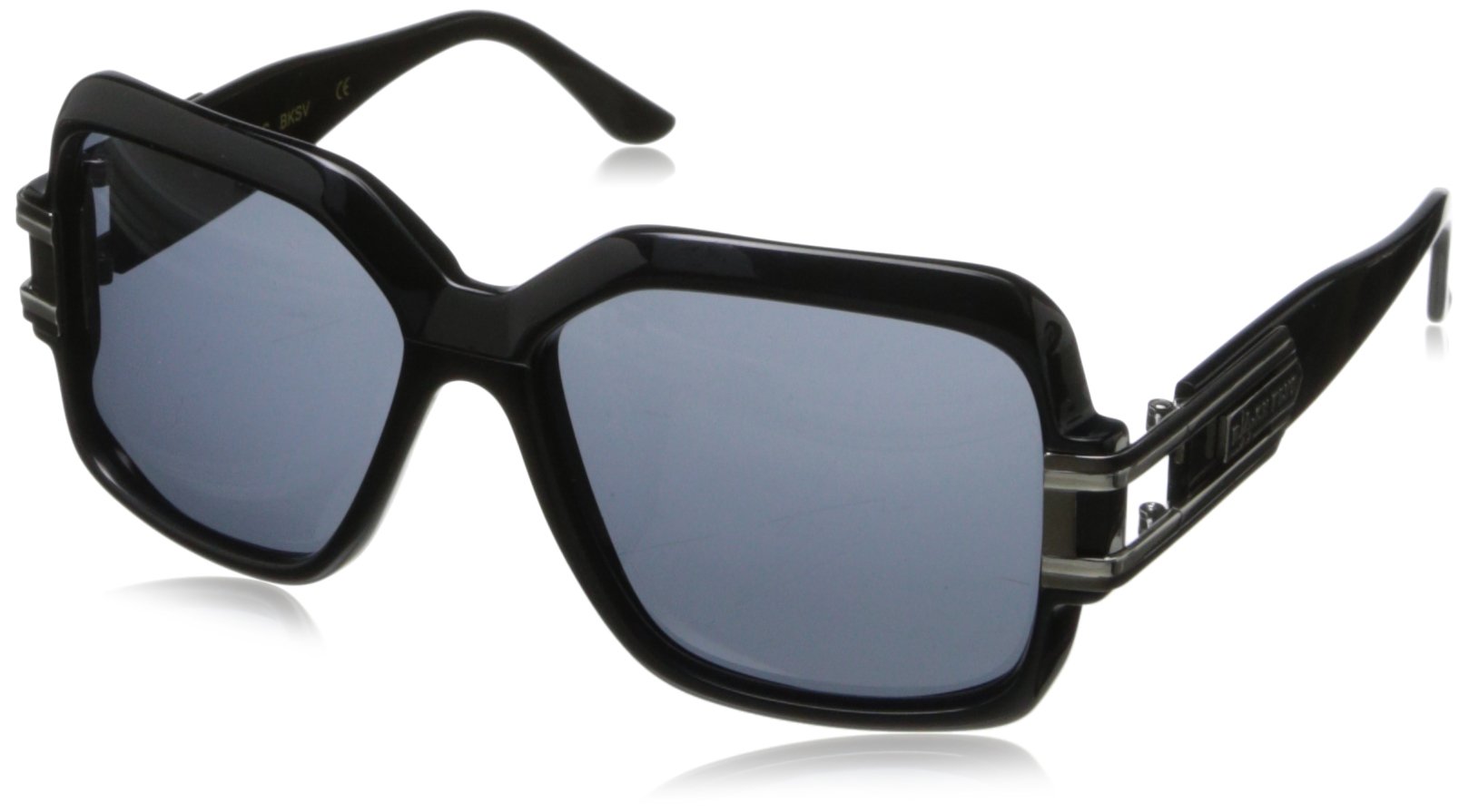 Black Flys Fly DMC Square Sunglasses for Men & Women - Retro Vintage Polarized UV Protection - Perfect for Driving, Beach & Outdoor Activities