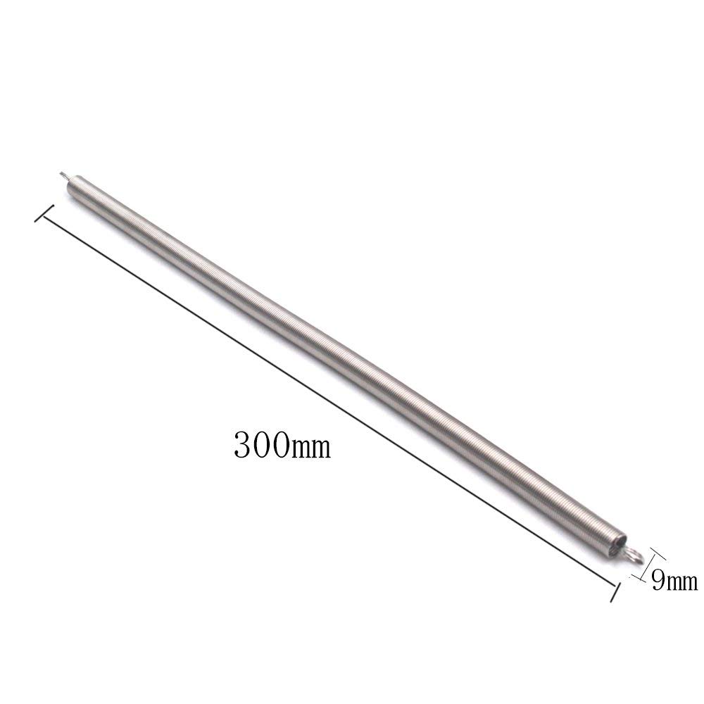 4Pcs Zinc Plated Steel Extension Spring 12 inch - Heavy Duty Screen Door Replacement Springs for Home, Garage & Shed - Durable Rust-Resistant Hardware for DIY Repairs & Household Applications
