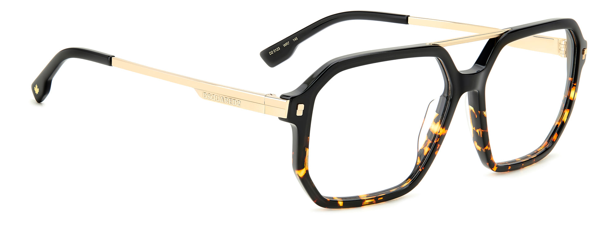 DSQUARED2 D2 0123 Sunglasses - Polarized Aviator Style for Men & Women - UV Protection for Outdoor Activities, Driving & Fashion