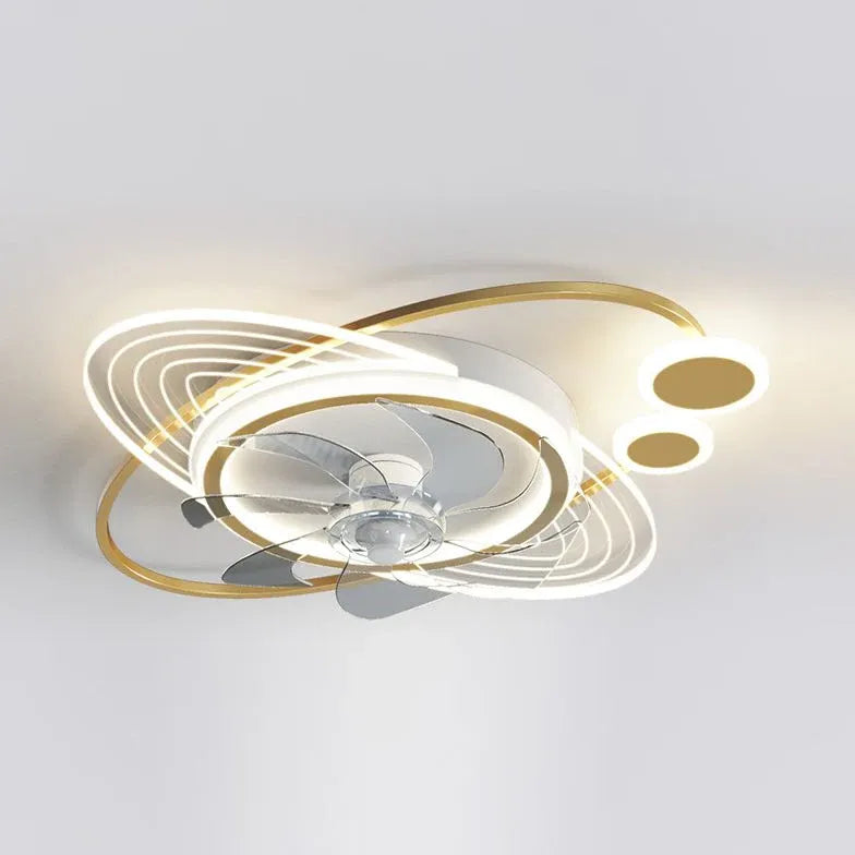 Modern Multi-Ring Ceiling Light Fixture - Sleek Design for Bedroom, Living Room & Dining Room - Energy Efficient LED Lighting for Home Decor