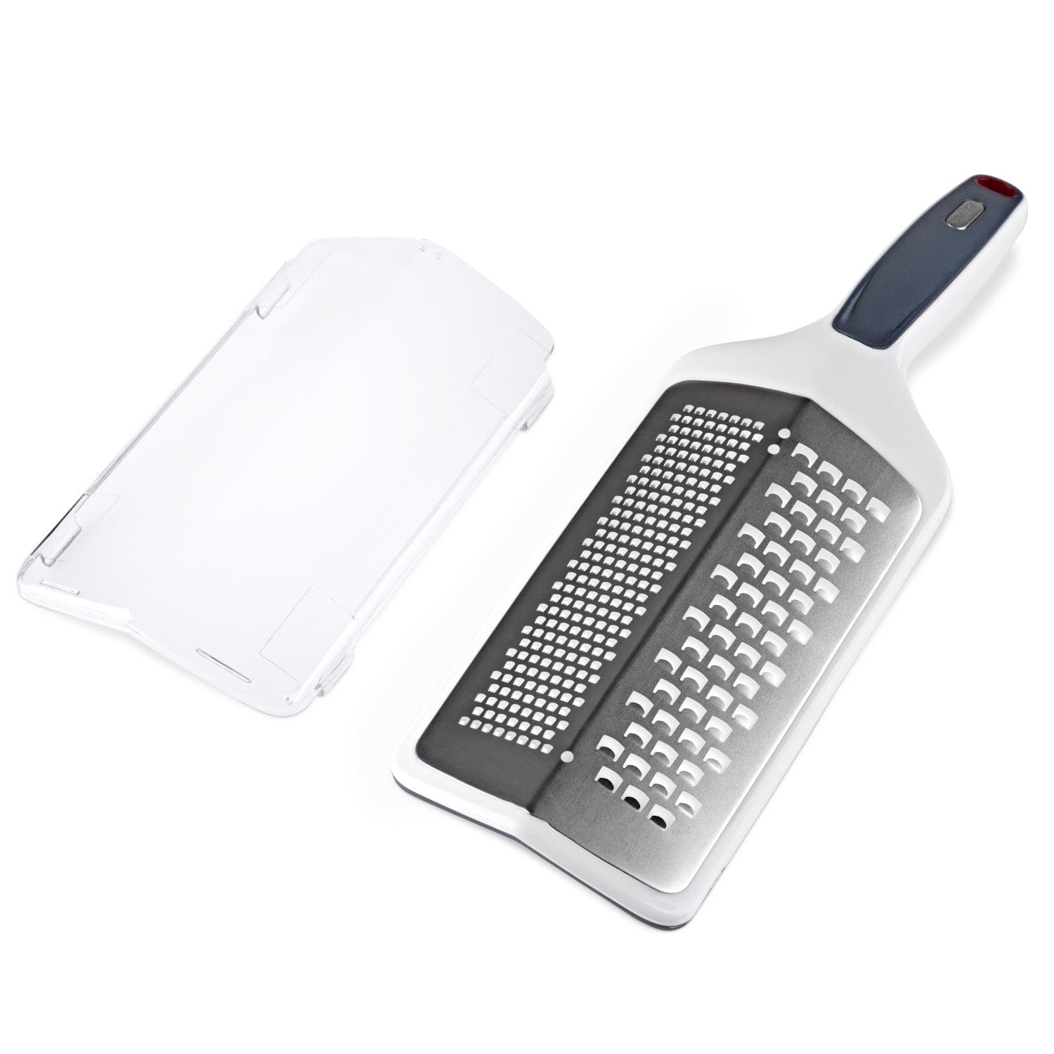Zyliss Smooth Glide Dual Grater - Stainless Steel Kitchen Grater for Cheese, Vegetables & Fruits - Perfect for Cooking, Baking & Meal Prep