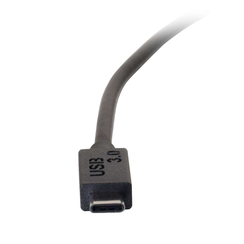 C2G 88867 3M USB Printer Cable - USB-C to USB-B 3.0 (USB 3.1 Gen 1) High-Speed Data Transfer for HP, Epson, Brother, Samsung, Canon Printers & Scanners | Durable Black Cable for Office & Home Use