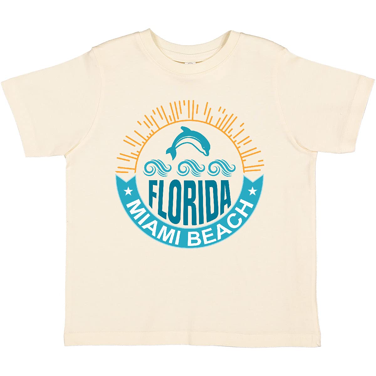 Inktastic Miami Beach Florida Travel Trip Toddler T-Shirt - Soft Cotton Baby Shirt for Vacation, Family Trips & Beach Outings